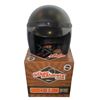 Image 4 : Sick Lid Retro Style Flat Black Dot Certified Biker Helmet, size XS (new in box)