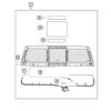 Image 3 : 2019-2026 Ram 1500 Backlite Applique - Mopar (68402768AA) - MSRP $57.50 USD