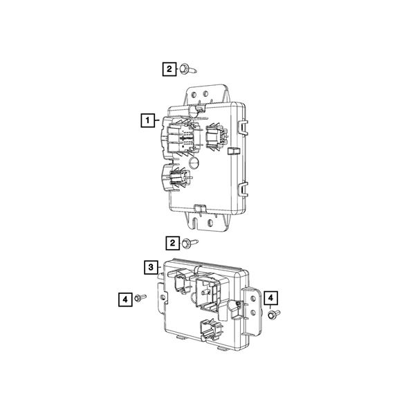 2019-2020 Chrysler A/C And Heater Module - Mopar (68447893AC) - MSRP $141 USD