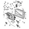 Image 4 : 2009-2020 Dodge Ram Mopar 68044805AA Front Door Window Regulator Motor - MSRP $233 USD