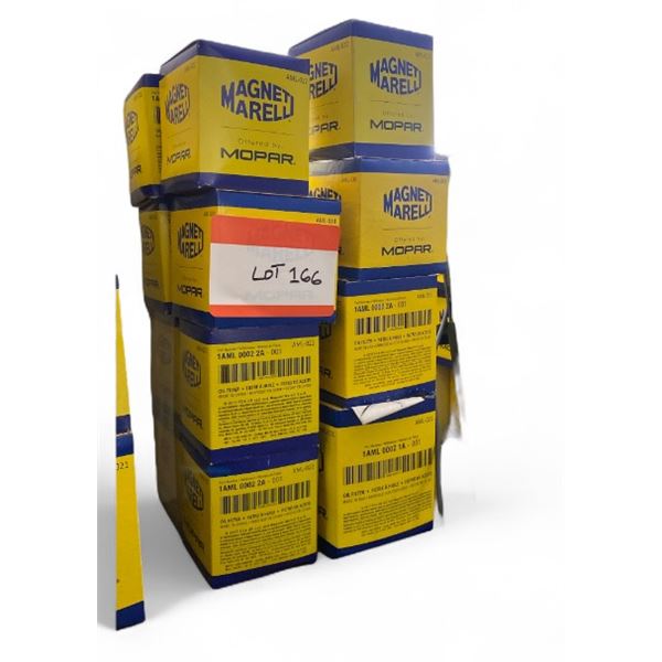 Group of assorted Magneti Marelli oil filters (new in boxes)
