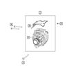 Image 3 : 2014-2021 Ram Alternator, Remanufactured - Mopar (R8271770AA) - MSRP $698 USD