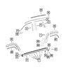 Image 2 : 2011-2022 Jeep Rear Spat, Left - Mopar (68204513AA) - MSRP $44.40