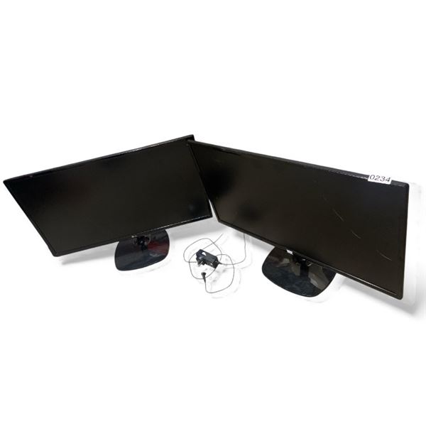 2 monitors - LG 27"