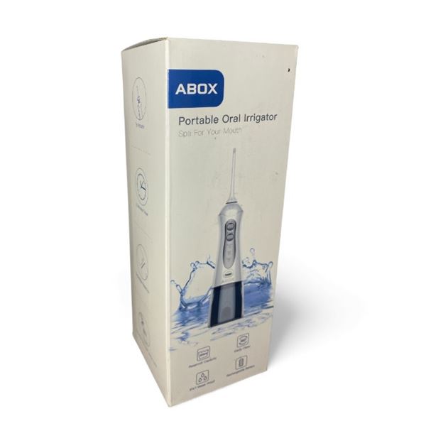 Abox portable oral irrigator water flosser (new)