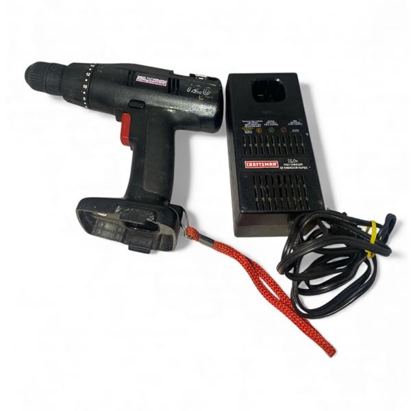 Craftsman Drill/Driver with case and battery charger