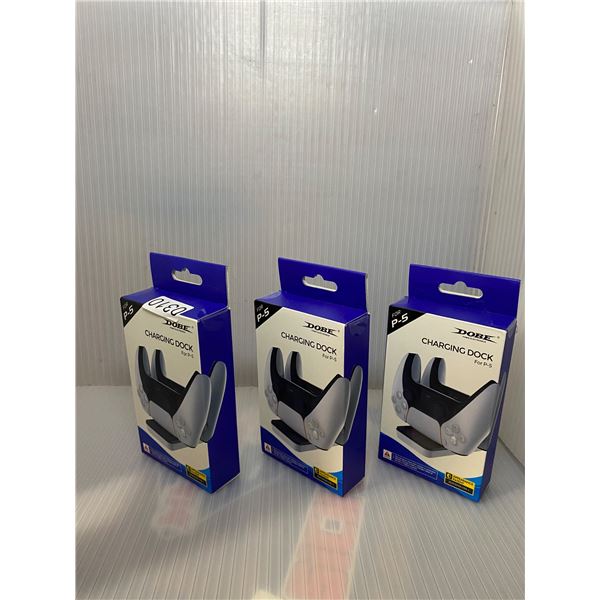3pc PS5 Charging Docks