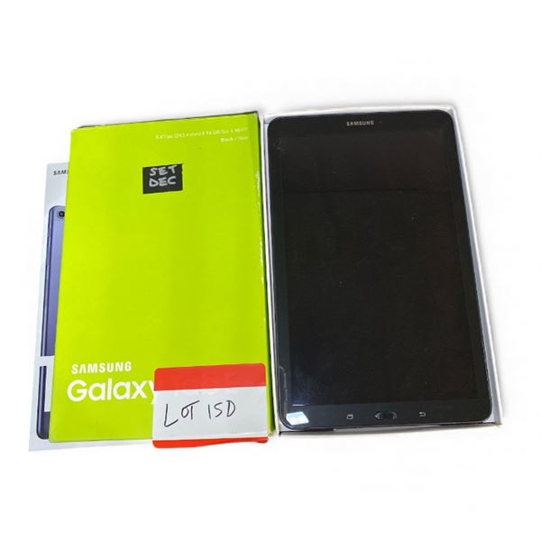 Samsung Galaxy Tab E - Black, 16GB