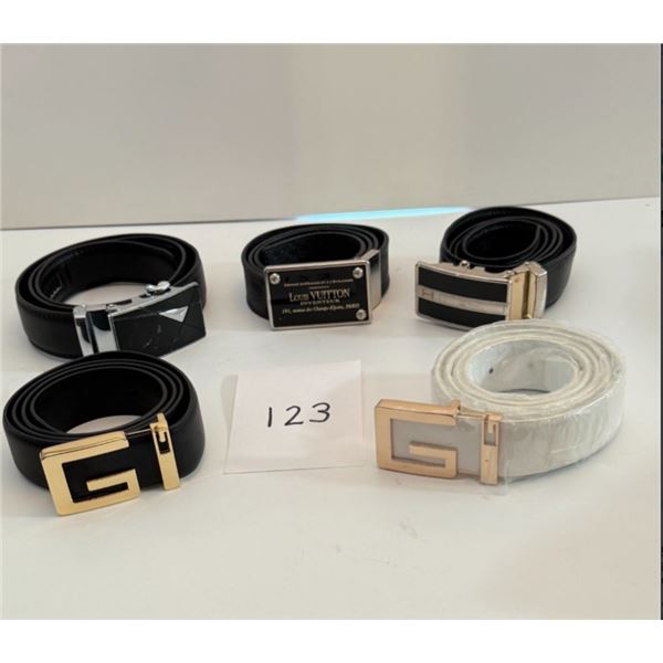 4-High Fashion Men's Belts