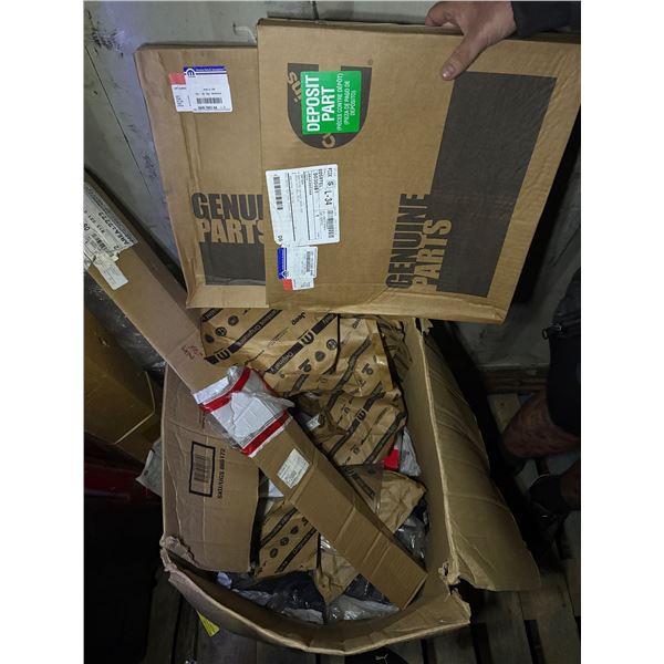Box full of assorted Mopar & other brands auto-parts