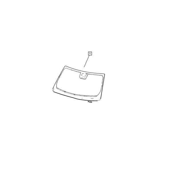 2025 Jeep Grand Cherokee Windshield - Mopar 68378327AE - MSRP $862