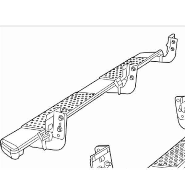 2014-2022 Ram 1500/1500 Classic Ram Side Step, Left - Mopar (68144253AF) - MSRP $926 USD. (For Staff