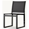 Image 1 : NEW RH Restoration Hardware Aegean Aluminum & Mesh Dining Chair 20"x20"x 34" w/ Seat Cushion