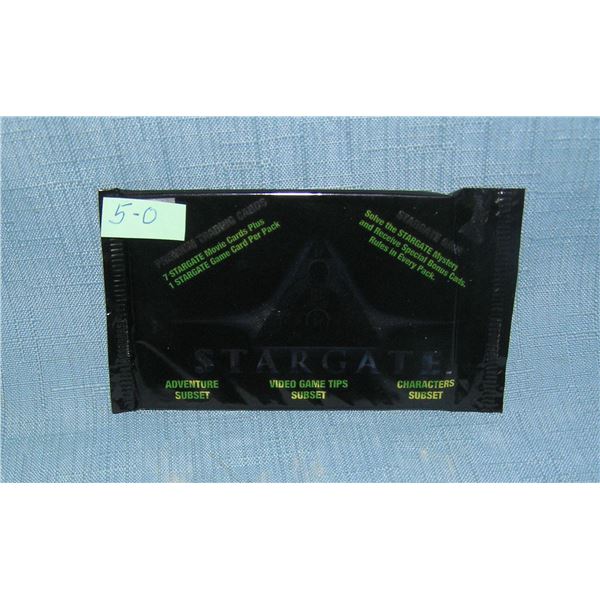 Star Gate factory sealed pack of cards