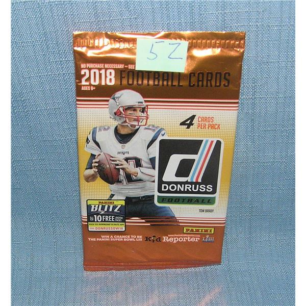 2019 Score factory sealed football pack of cards