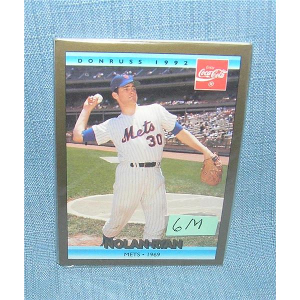 Coca Cola all star card set featuring Nolan Ryan and more