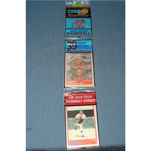 1988 Sport Flicks factory sealed rack pack with Tommy John showing