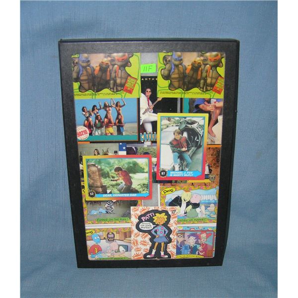 Ninja turtles, Back to the future, 90210 and more collector cards