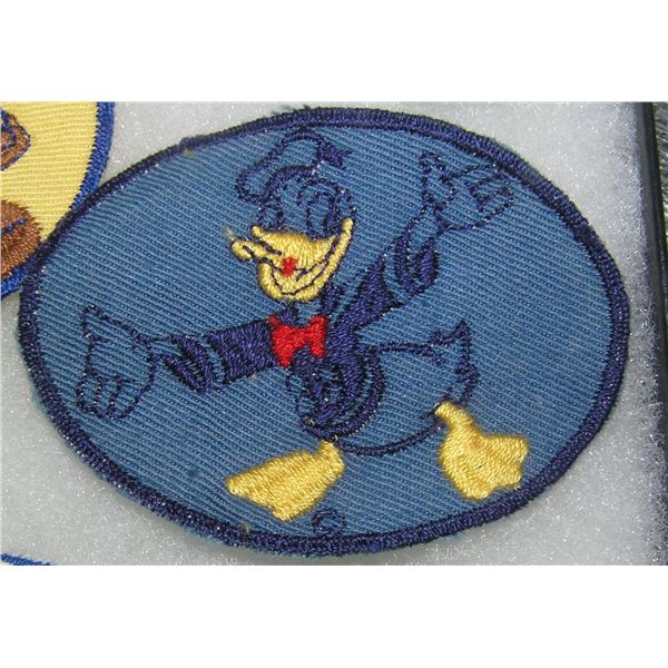 Early Donald Duck hand embroided Disney patch