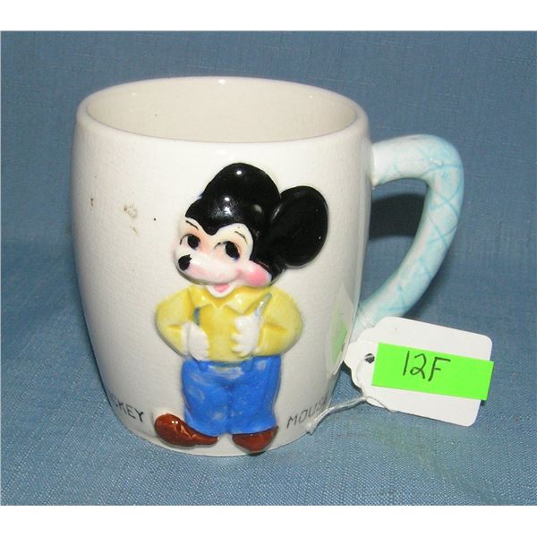 Early Mickey Mouse boys drinking cup