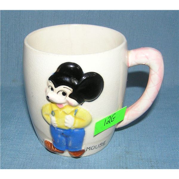 Early Mickey Mouse girls drinking cup