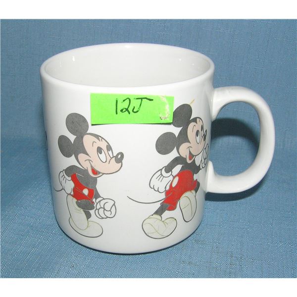 Vintage Mickey Mouse Disney coffee cup