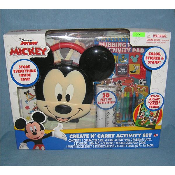 Mickey Mouse activity play set with original box