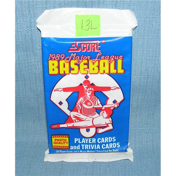 1989 Score cello pack