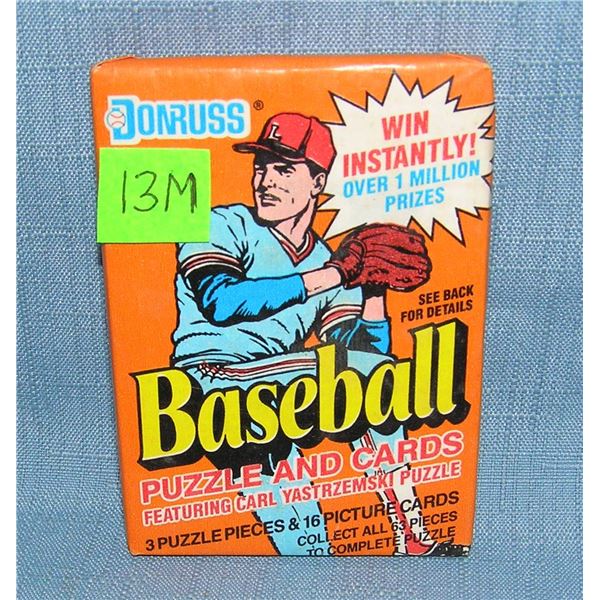 1990 Donruss wax Pack