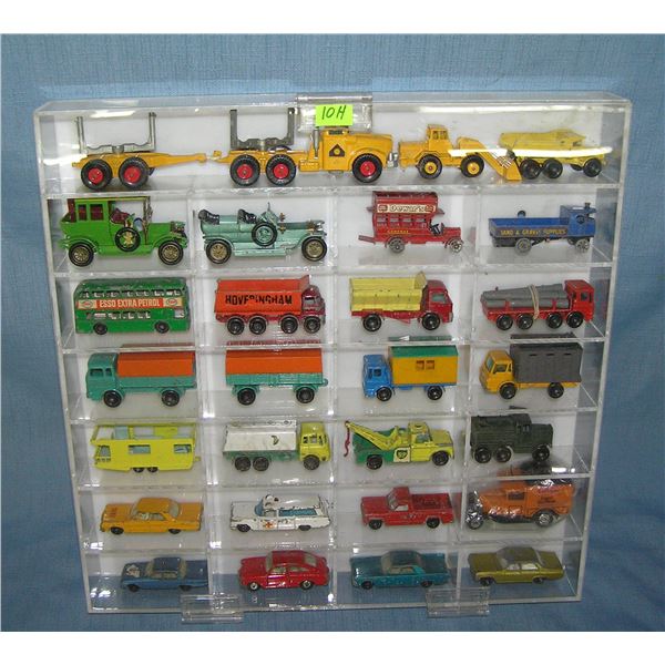 Collection of great early Matchbox collector cars