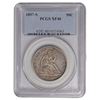 Image 1 : 1857-S Seated Liberty Half Dollar PCGS XF40