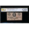 Image 1 : 50 Cent 1863 T-63 Confederate PCGS 62PPQ