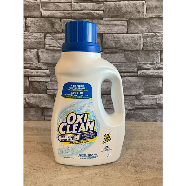 Oxi Clean White Revive Laundry Stain Remover & Whitener - 40 Loads - 1.47L