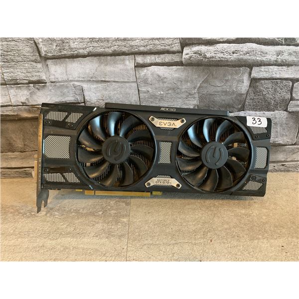 Evga GeForce GTX 1070Ti SC Gaming Graphics Card With ACX 3.0 Cooling