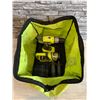 Image 6 : Ryobi Cordless 1/2' Drill Flashlight And Bag  And 2 Handles Works