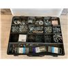 Image 6 : Double Sided Carry Case Full of Assorted  of Text Screws And Regular Screws