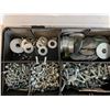 Image 8 : Double Sided Carry Case Full of Assorted  of Text Screws And Regular Screws