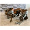 Image 5 : Vintage Dominion Metal Wheeled Roller Skates Complete With Adjusting Key