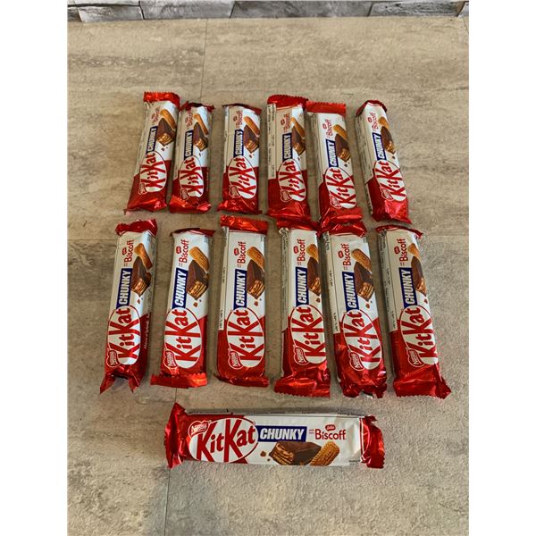 Bag of 13 Kit Kat Chunky Biscoff Chocolate Bars