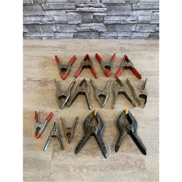 Box of Assorted Clamps