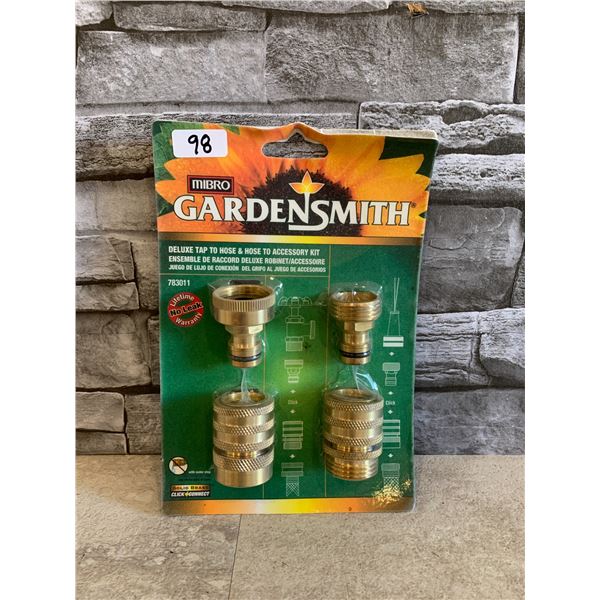 Mibro Gardensmith Deluxe Tap to Hose And Hose Accessory Kit