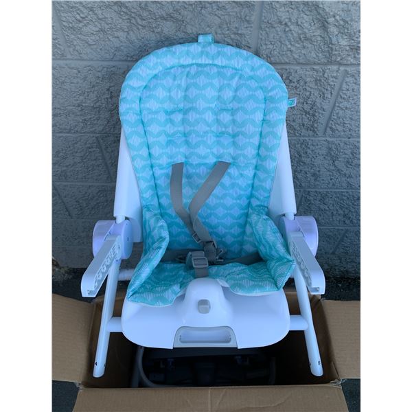 Ity By Ingenuity Yummity Yum Easy Folding High Chair 6M- 3Y - NEW Open Box