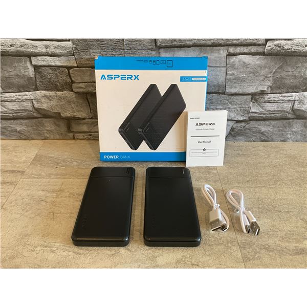 Asperx 2 Pack Power Banks 10000Mah