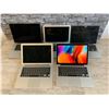 Image 1 : Lot of 5 Apple Laptops / Macbook Air / Macbook Pro - Untested / For Parts