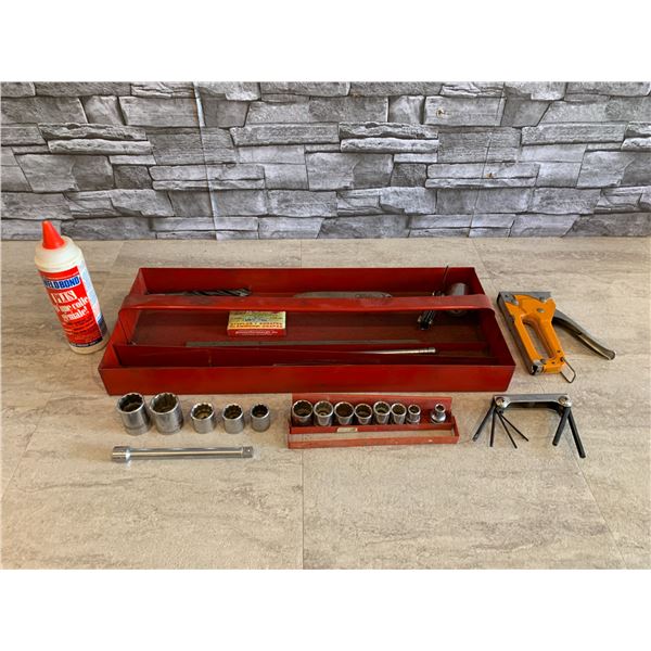 Tool Box Tray With Random Tools
