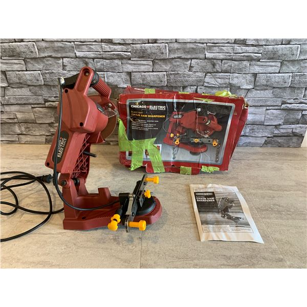 Chicago Electric Power Tools - Powered Chainsaw Sharpener