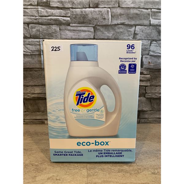 Tide Eco-Box Laundry Soap Free & Gentle 96 Loads 3.1L