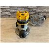 Image 10 : Dewalt Fixed Plunge Router DW618  2 1/4 HP Untested