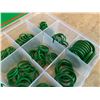 Image 2 : 270 Pcs Green O Ring Assortment Kit 18 Different Sizes
