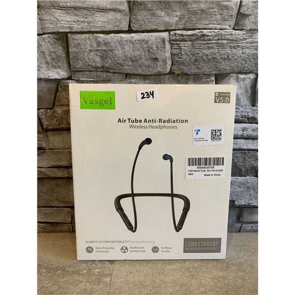 Vasgel Air Tube Anti-Radiation Wireless Headphones